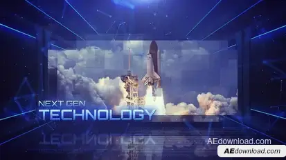 Digital Presentation Video Displays template preview