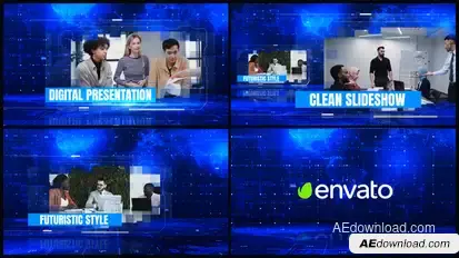 Digital Presentation Video Displays template preview
