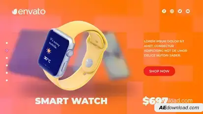 Digital Product Commercial Promo Product Promo template preview