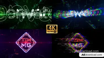 Cyber Construction Logo 4K Logo Stings template preview