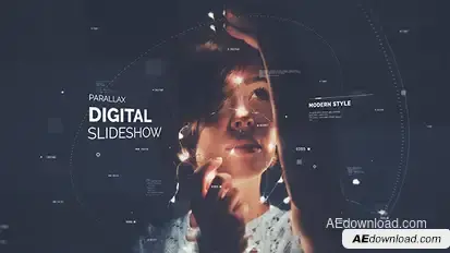 Digital Slideshow Openers template preview