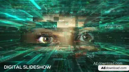 Digital Slideshow Openers template preview