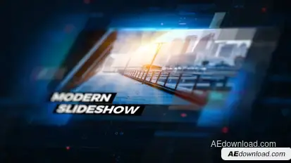 Digital Slideshow Video Displays template preview
