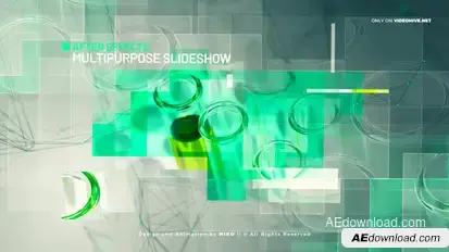 Digital Technology Slideshow Video Displays template preview