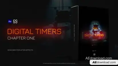 Digital Timers 1.0 Elements template preview