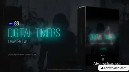 Digital Timers 2.0 Elements template preview