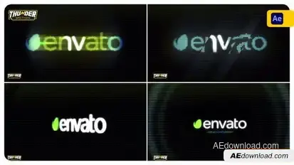 Digital Wave Logo Reveal Logo Stings template preview