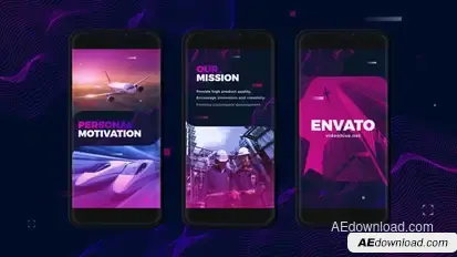 Digital Wave Stories Product Promo template preview