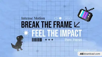 Digitalcore Titles Titles template preview