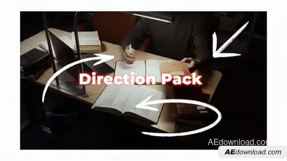 Direction Pack Elements template preview