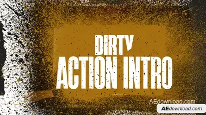Dirty Action Intro Openers template preview