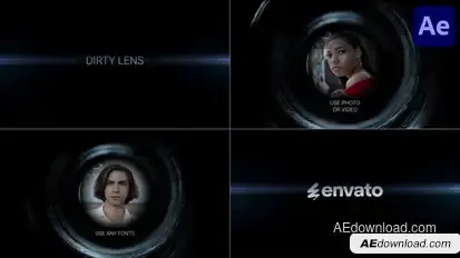 Dirty Lens for After Effects Openers template preview