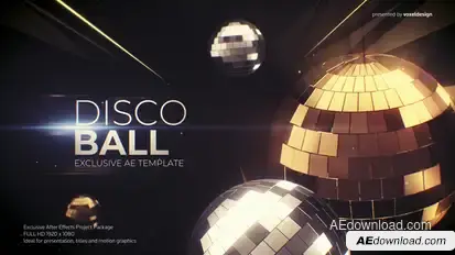 Disco Ball Opener Openers template preview