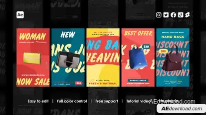 Discount Instagram Reels Product Promo template preview