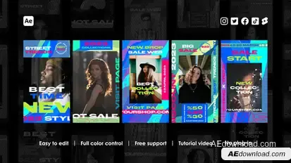 Discount Instagram Reels Product Promo template preview