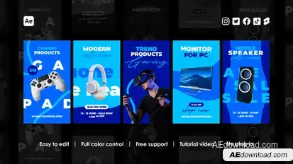 Discount Instagram Stories Product Promo template preview