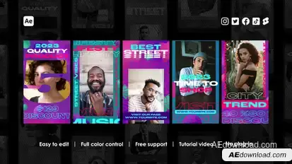 Discount Instagram Stories Product Promo template preview