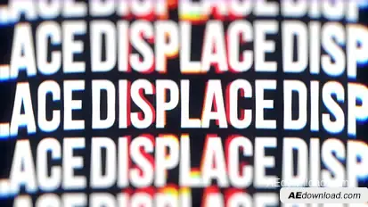 Displace Logo Reveal Logo Stings template preview