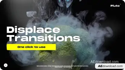 Displace Transitions Elements template preview