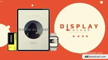 Display Mockup Promo Openers template preview