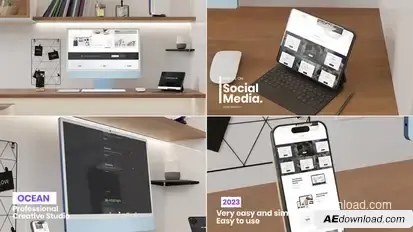 Display Mockup Promo V2 Product Promo template preview