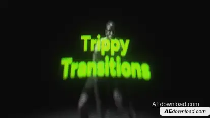 Distorted Lens Transitions Elements template preview