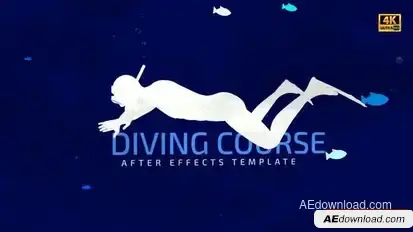 Diving School Openers template preview
