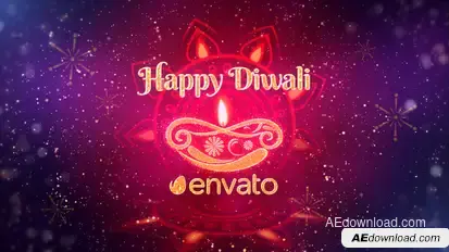 Diwali Festival Wishes Openers template preview