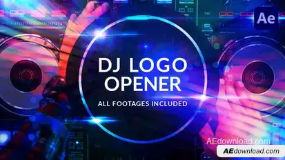 DJ Logo Opener Openers template preview