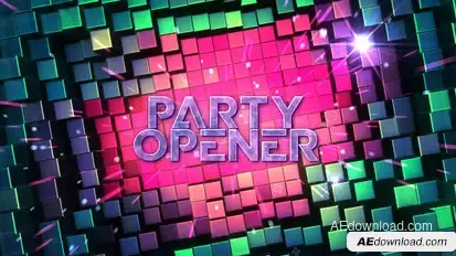 DJ Night Party Opener Openers template preview