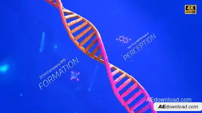 DNA Corporate Blue broadcast-packages template preview