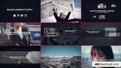 Documentary Classic Openers template preview
