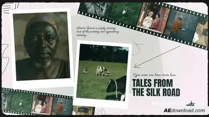Documentary Collage Openers template preview