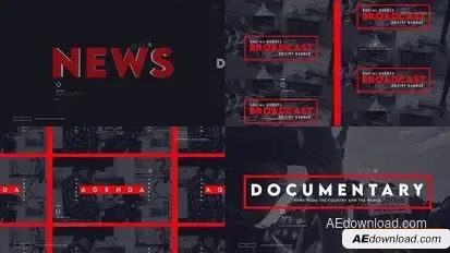 Documentary Opener Openers template preview