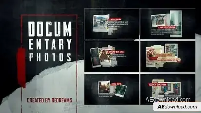 Documentary Photos v02 Openers template preview