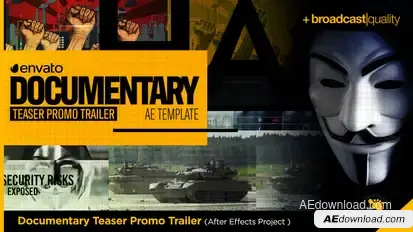 Documentary Teaser Promo Trailer Openers template preview