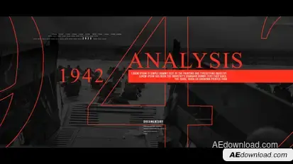 Documentary Timeline Video Displays template preview