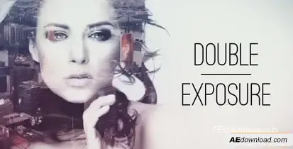 Videohive Double Exposure Parallax Titles Titles template preview