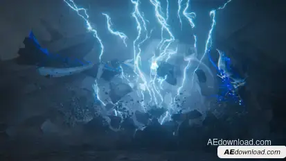 Dragon thunder Logo intro Logo Stings template preview