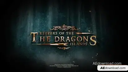 Dragons Islands - The Fantasy Trailer Openers template preview