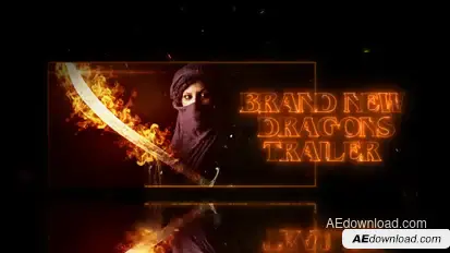 Dragons Trailer Openers template preview