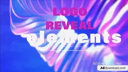 Dramatic Abstract Colorful Company Logo Reveal Logo Stings template preview