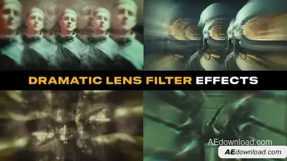 Dramatic Lens Filter Effects | After Effects Elements template preview