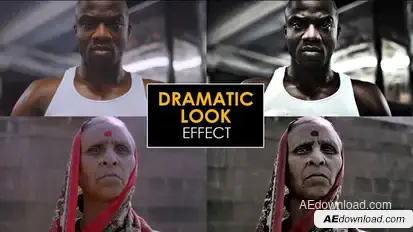 Dramatic Look Effects | After Effects Elements template preview