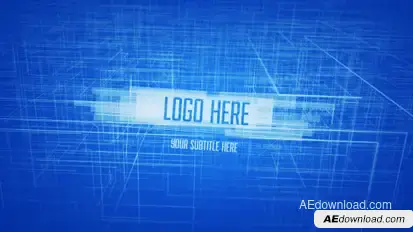 Drawing Logo Reveal Logo Stings template preview
