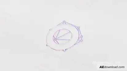 Drawing paper logo reveal Logo Stings template preview