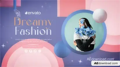 Dreamy Fashion Promo Product Promo template preview