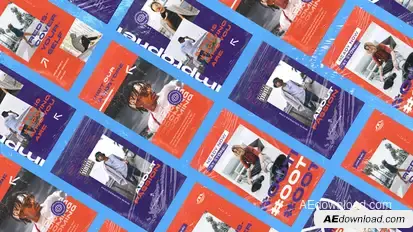 Dripbeat Grunge Instagram Reel Product Promo template preview