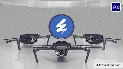Drone Logo Logo Stings template preview