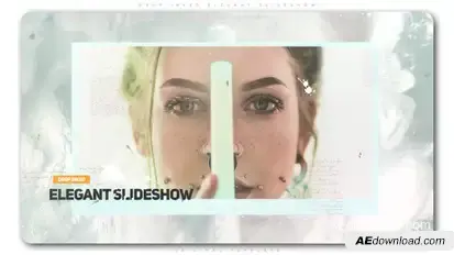 Drop Inked Elegant Slideshow Openers template preview
